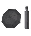 Automatyczna parasolka męska do teczki DOPPLER Fiber Magic, szara w paski
