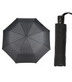 Automatyczna parasolka męska do teczki DOPPLER Fiber Magic, czarna w romby