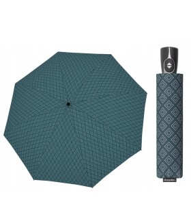 Automatyczna parasolka damska do torebki DOPPLER Fiber Magic, zielona