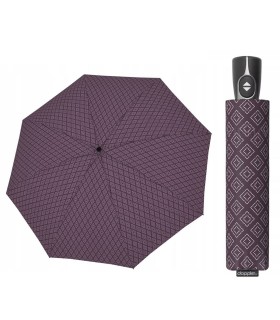 Automatyczna parasolka damska do torebki DOPPLER Fiber Magic, fioletowa