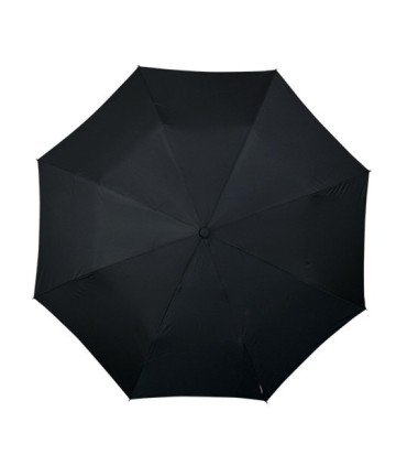 Klasyczna, automatyczna parasolka męska z włóknem, do teczki, czarna