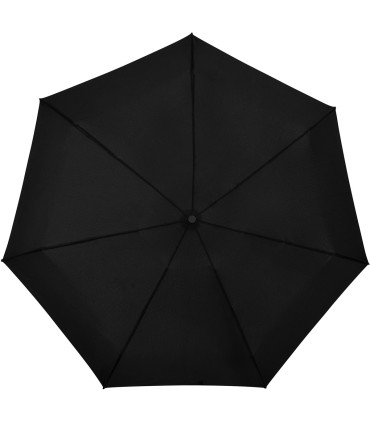 Kieszonkowa, automatyczna parasolka męska z włóknem, lekka i mocna, czarna