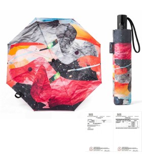Automatyczna polska parasolka PARASOL przeciwdeszczowa i przeciwsłoneczna SPF50 certyfikat